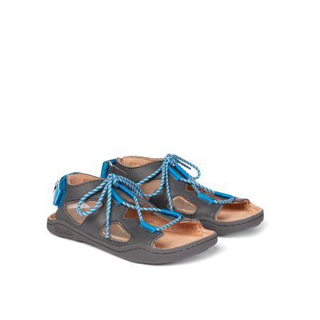 AFFENZAHN SANDAL LEATHER DOG Grey 3
