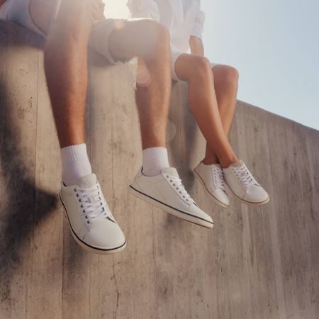 GROUNDIES GALAXY White Beige | Dámské sportovní tenisky