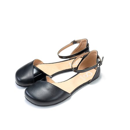 SHAPEN SANDÁLY POPPY Wide Black | Dámské barefoot sandály