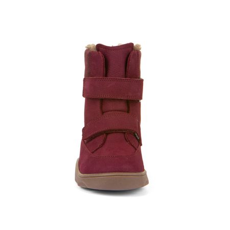 FRODDO ZERU TEX WINTER Bordeaux | Dětské zimní zateplené barefoot boty