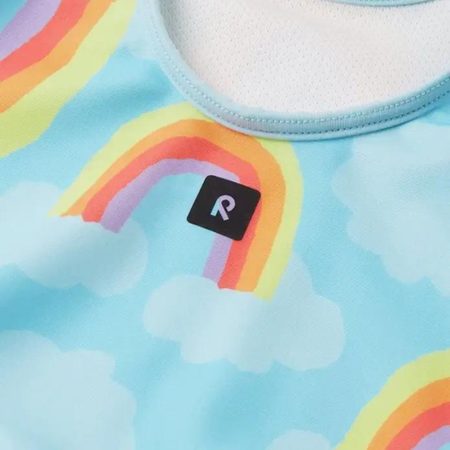 REIMA DÍVČÍ JEDNODÍLNÉ PLAVKY KORFU UV Light turquoise 3