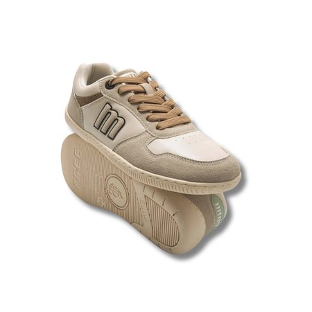 MUSTANG FREE ARIA - PLITY Ecru | Dámské barefoot tenisky