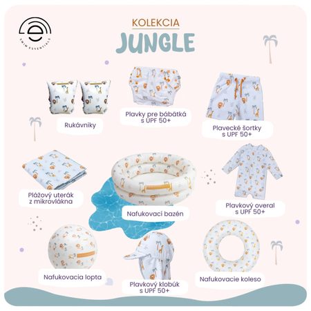 INFLATABLE RING Jungle 50 cm