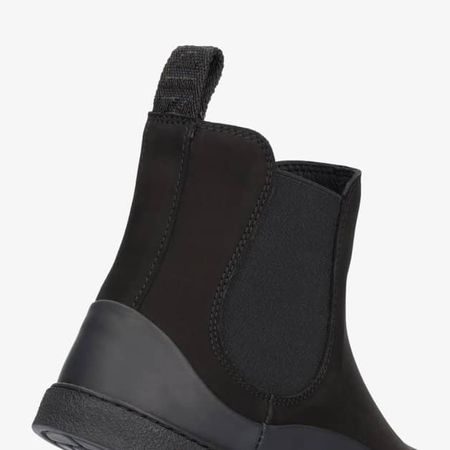 GROUNDIES SIENNA WOMEN Black | Dámské barefoot chelsea boty 8