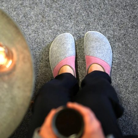 AYLLA WASI Růžové | Dámské barefoot přezůvky