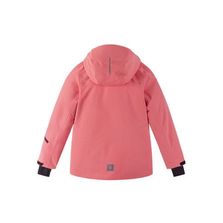 REIMA SOFTSHELL ZIMNÍ BUNDA PERILLE Pink Coral 2