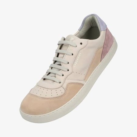 GROUNDIES NOVA GS1 WOMEN Beige Lavender | Dámská barefoot teniska 5