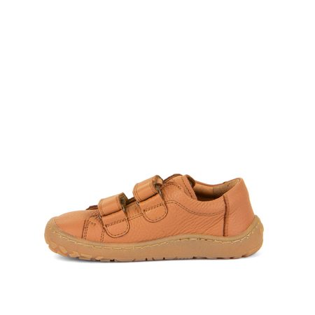 FRODDO TENISKY LEATHER D-VELCRO II Cognac 3