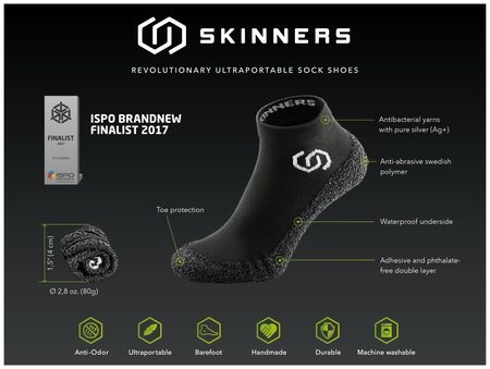 SKINNERS Black/Red