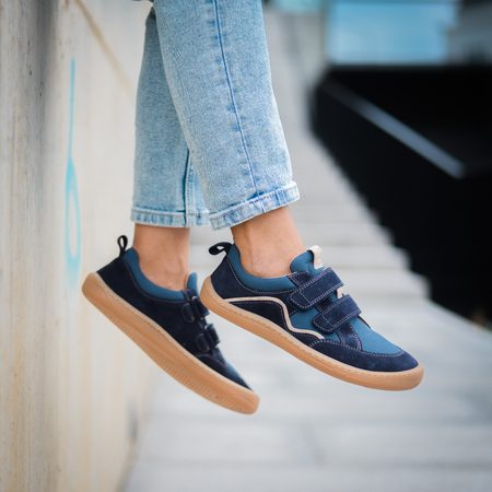 FRODDO TENISKY D-VELCRO Dark Blue 8