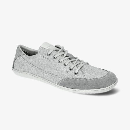 GROUNDIES AMSTERDAM Women Light Grey | Dámské barefoot tenisky