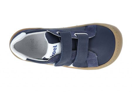 KOEL4kids TENISKY DENIS NAPPA Blue Beige Sole 7