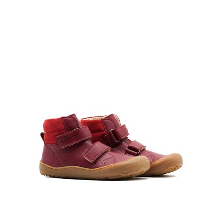 AYLLA BAREFOOT CHIRI Kids REd | Zimní barefoot boty 3