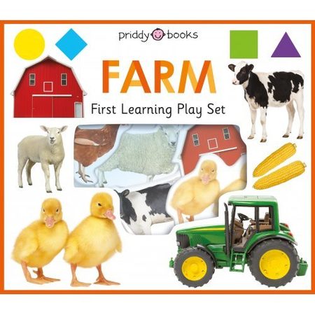 DĚTSKÁ KNIHA FIRST LEARNING FARM PLAY SET