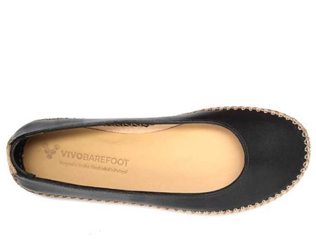 Vivobarefoot OPANKA PUMP L Leather Black