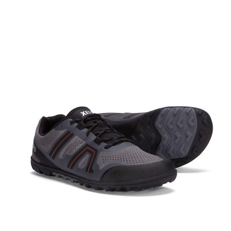 XERO SHOES MESA TRAIL II M Steel Gray Orange 4