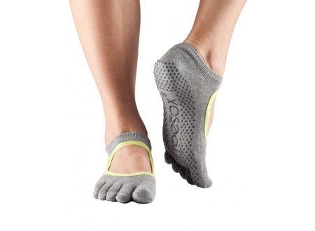 BELLARINA Grip Heather Grey/Lime Trim