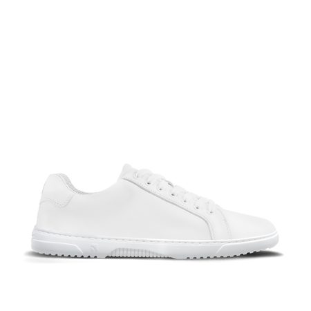 BAREBARICS BAREFOOT TENISKY ZOOM All White Leather 1