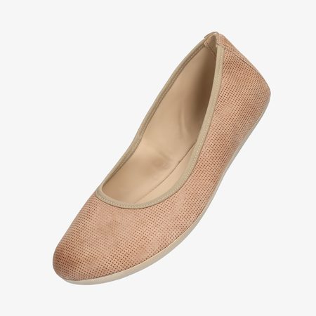 GROUNDIES LILY WOMEN Taupe | Dámské barefoot baleríny