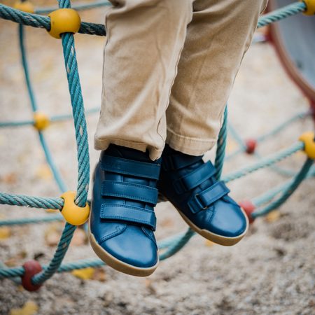 CRAVE RIGA WINTER Dark Blue | Dětské zimní zateplené barefoot boty 8