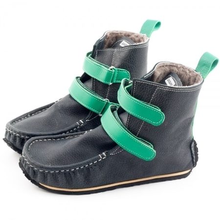 YETI Black/Green Sheepskin