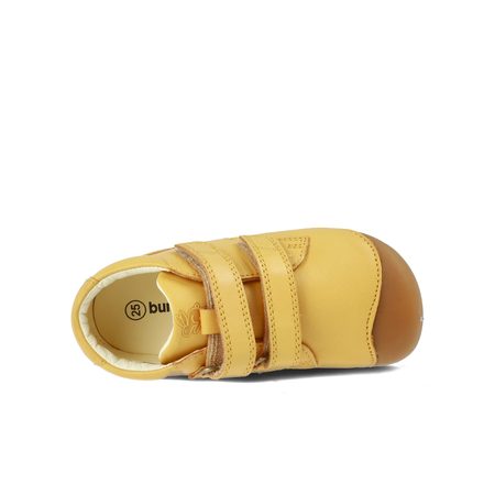 BUNDGAARD PETIT VELCRO Mustard WS | Dětské celoroční barefoot boty