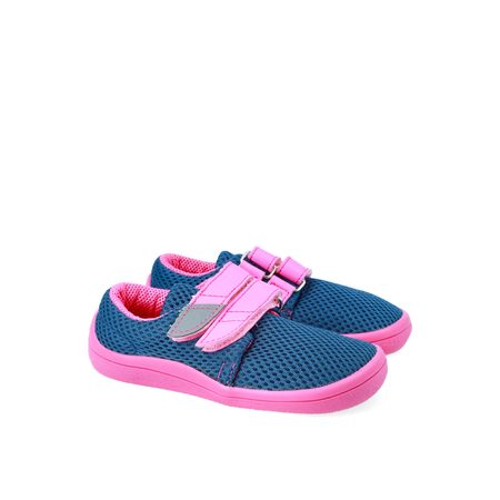 BEDA TENISKY MESH BLUEBERRY Blue / Pink 3