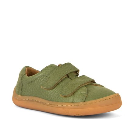 FRODDO TENISKY LEATHER VELCRO Olive 1