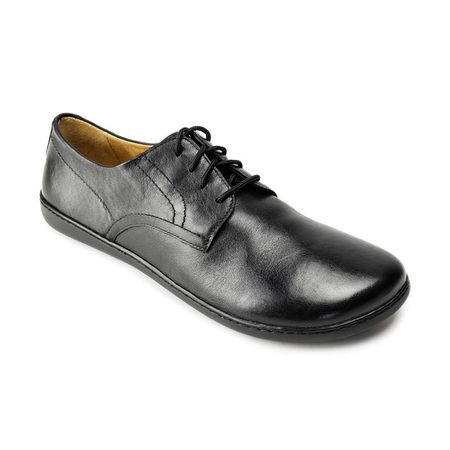 PEAQ Nappa Black Derby