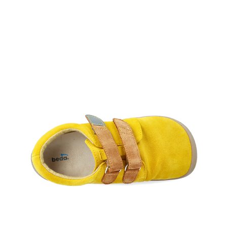 BEDA TENISKY NUBUK MAURO Mustard Yellow 7