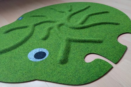 RootyRUG KIDS ELEPHANT Green 2