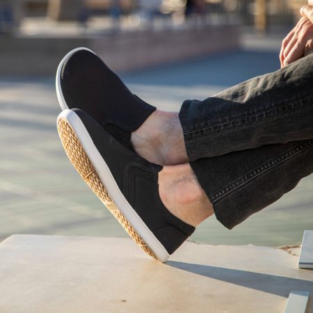 XERO SHOES DILLON CANVAS SLIP-ON Black | Sportovní barefoot tenisky