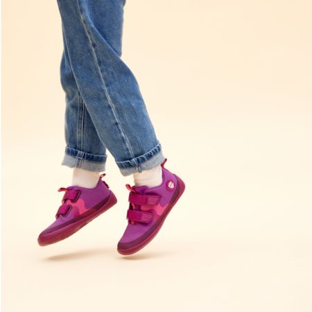 AFFENZAHN COTTON SNEAKER LUCKY BIRD Berry 2