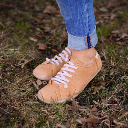 CAMPER OXYDE TAULA TENISKY Cognac/Pink laces 12