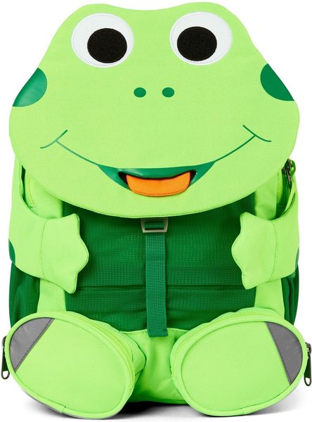 AFFENZAHN DĚTSKÝ BATOH DO ŠKOLY FROG Neon Green