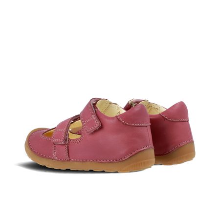 BUNDGAARD PETIT SUMMER Dark Rose WS | Dětské barefoot sandály