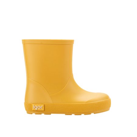 IGOR HOLÍNKY Yellow | Dětské barefoot holínky 1