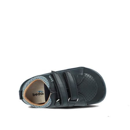 BEDA TENISKY BFN 170030/W/NL/O/PF Black | Dětské barefoot tenisky