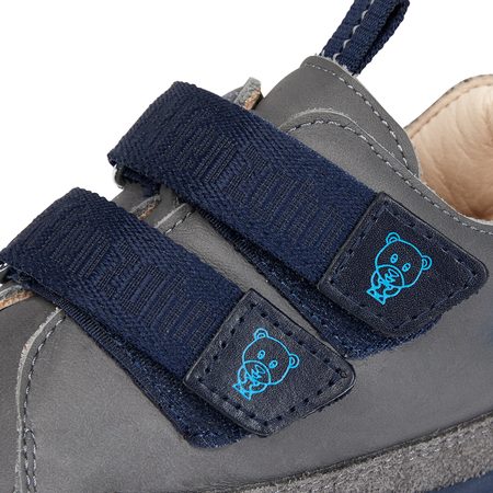 AFFENZAHN LEATHER SNEAKER BEAR Blue 9