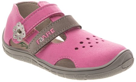 FARE BARE ECONOMIC SANDÁLY B Flower Pink Grey 4 B5464251-1