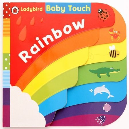 DĚTSKÁ KNIHA BABY TOUCH RAINBOW