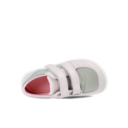 BABY BARE FEBO SNEAKERS Grey Pink | Dětské barefoot tenisky