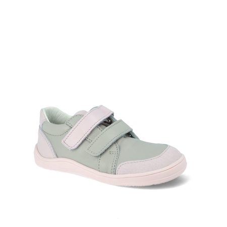 BABY BARE FEBO GO Grey Pink Asfaltico | Dětské barefoot tenisky