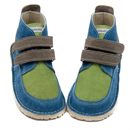 FOX MANGA Blue/Green/Gray Velcro