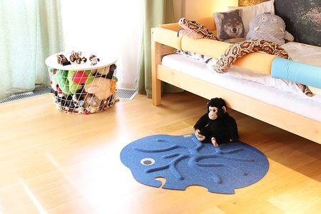 RootyRUG KIDS ELEPHANT Blue