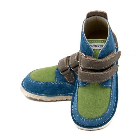 FOX MANGA Blue/Green/Gray Velcro