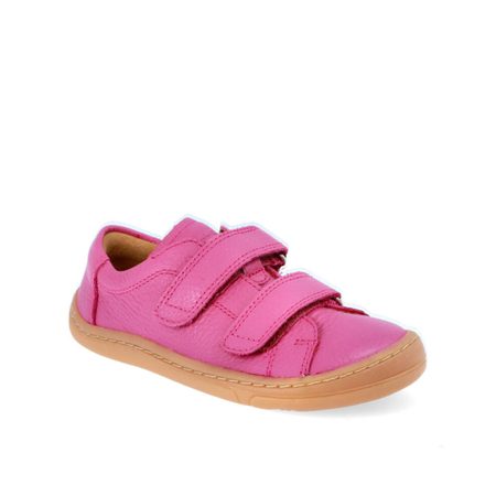 FRODDO TENISKY LEATHER D-VELCRO Fuxia 5