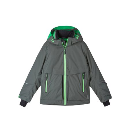 REIMA SOFTSHELL ZIMNÍ BUNDA TIRRO Thyme Green 1