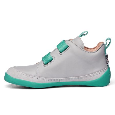 AFFENZAHN LEATHER SNEAKER DOG Grey Green