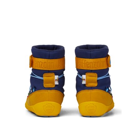 AFFENZAHN SNOWY WITTY VEGAN SNOWBOOT TUKAN Blue Yellow 5